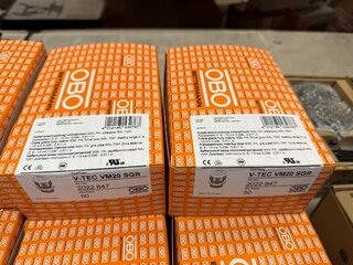15x Verpakking wartels 1.5 mm (per 50 stuks) OBO, V-TEC VM20 SGR