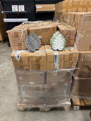 Pallet woonaccessoires blad 19cm (ca. 500 stuks)