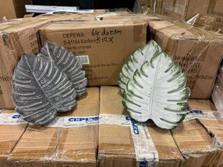Pallet woonaccessoires blad 19cm (ca. 500 stuks)