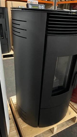 Pellethaard vrijstaand 10kW, ESER13 , zwart