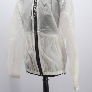 Regenjas, maat 44 Givenchy, Transparant Zip Up Windbreaker