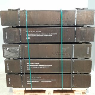 19x Houten transportkist