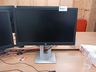2x Monitor HP, Elite Display E232 met dockingstation E-Tec