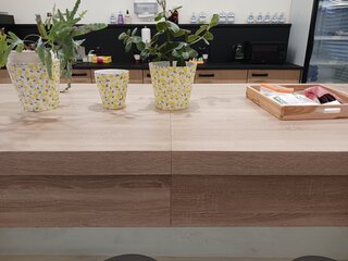 Bartafel opstelling