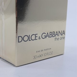 2x Eau de Parfum, 30 ml Dolce&Gabbana, The One