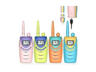 1x QNIGLO Q188 Regenboog Walkie Talkies Kinderen QNIGLO