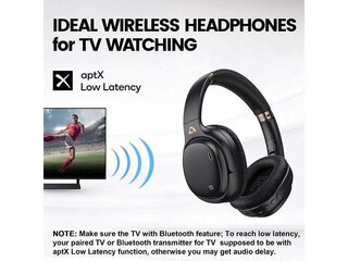 1x 1x Ankbit E600Pro Wireless Bluetooth Over Ear Headphones,headphones