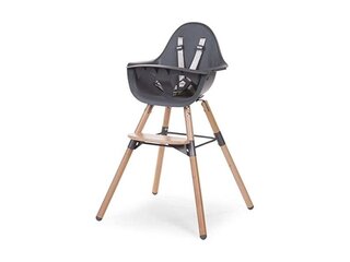 1x CHILDHOME Kinderstoel 2-in-1 Evolu 2 antraciet Childhome
