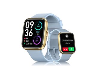 1x Aeac – Smartwatch voor Dames – 1,7 inch Touchscreen met Alexa aeac