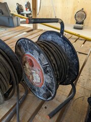 2x Kabelhaspel 230V