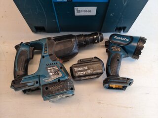 Accu gereedschapset Makita