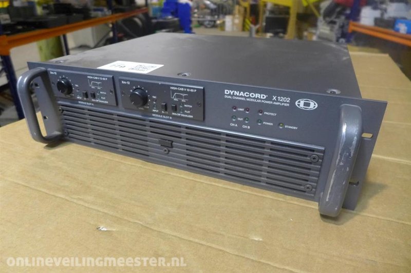 Dynacord Dynacord X 1202 Dual channel modular power amplifier 
