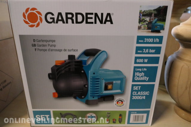 Garden pump set Gardena, Classic 3000/4 »