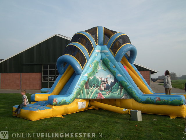Ideaal zakdoek studie Inflatable Bouncer Vulcano JB inflatables, Glijbaan, Yellow blue, 2012 »  Onlineauctionmaster.com