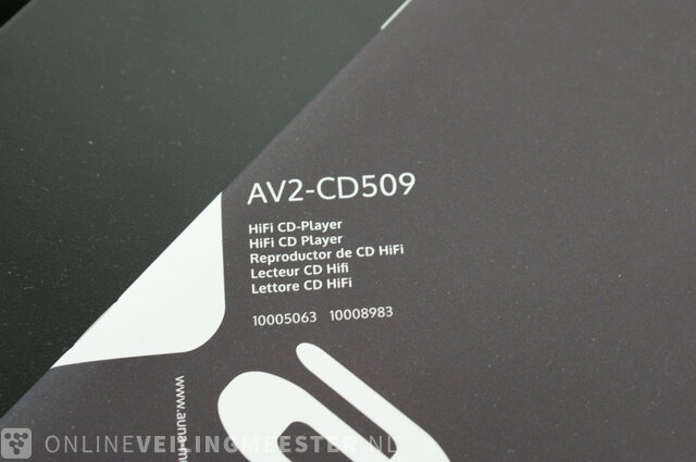 AV2-CD509 Reproductor de CD HiFi