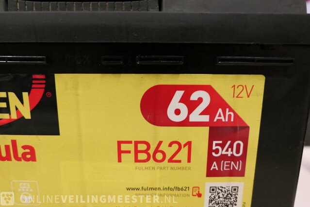 Autobatterie FULMEN Formula FB621 12V 62Ah 540A - BPA7026