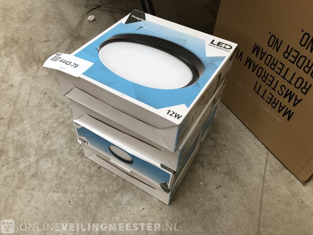 4x 12W LED plafondlamp » Onlineveilingmeester.nl