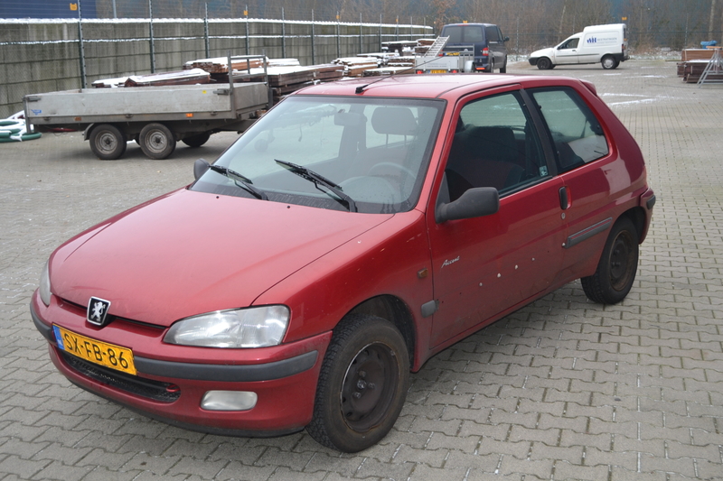 Personenauto Peugeot 106 1.1, benzine, kentek