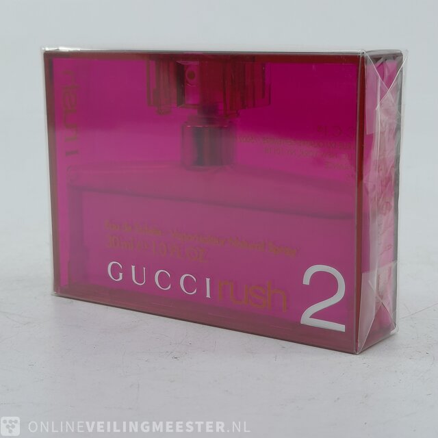 4x Eau de Toilette, 30 ml Gucci, Rush 2 - Vaporisateur spray »  Onlineveilingmeester.nl