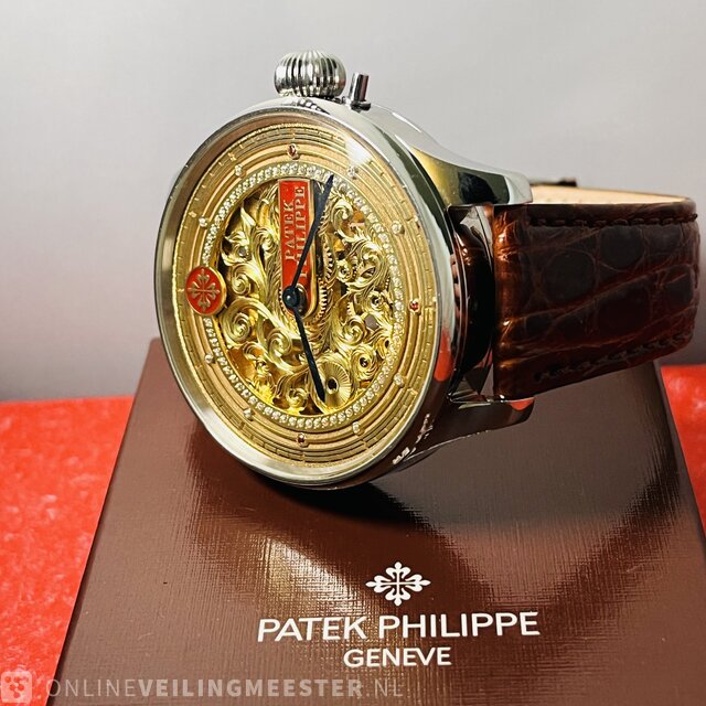 Heren Horloge Patek Philippe antieke polshorloge GESERVICED