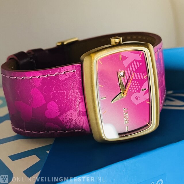 Women's Watch with bracelet - Roxy with Zalando leather bracelet »  Onlineauctionmaster.com