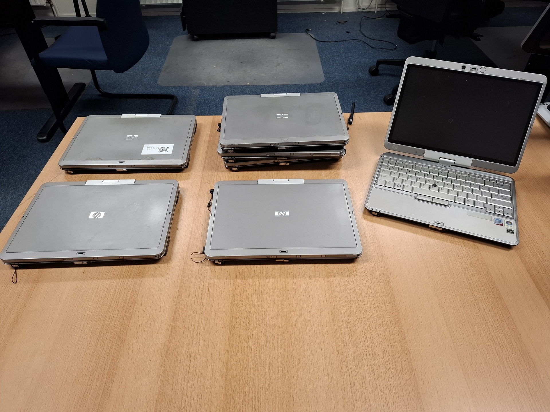 7x Laptop HP, HP 2710p