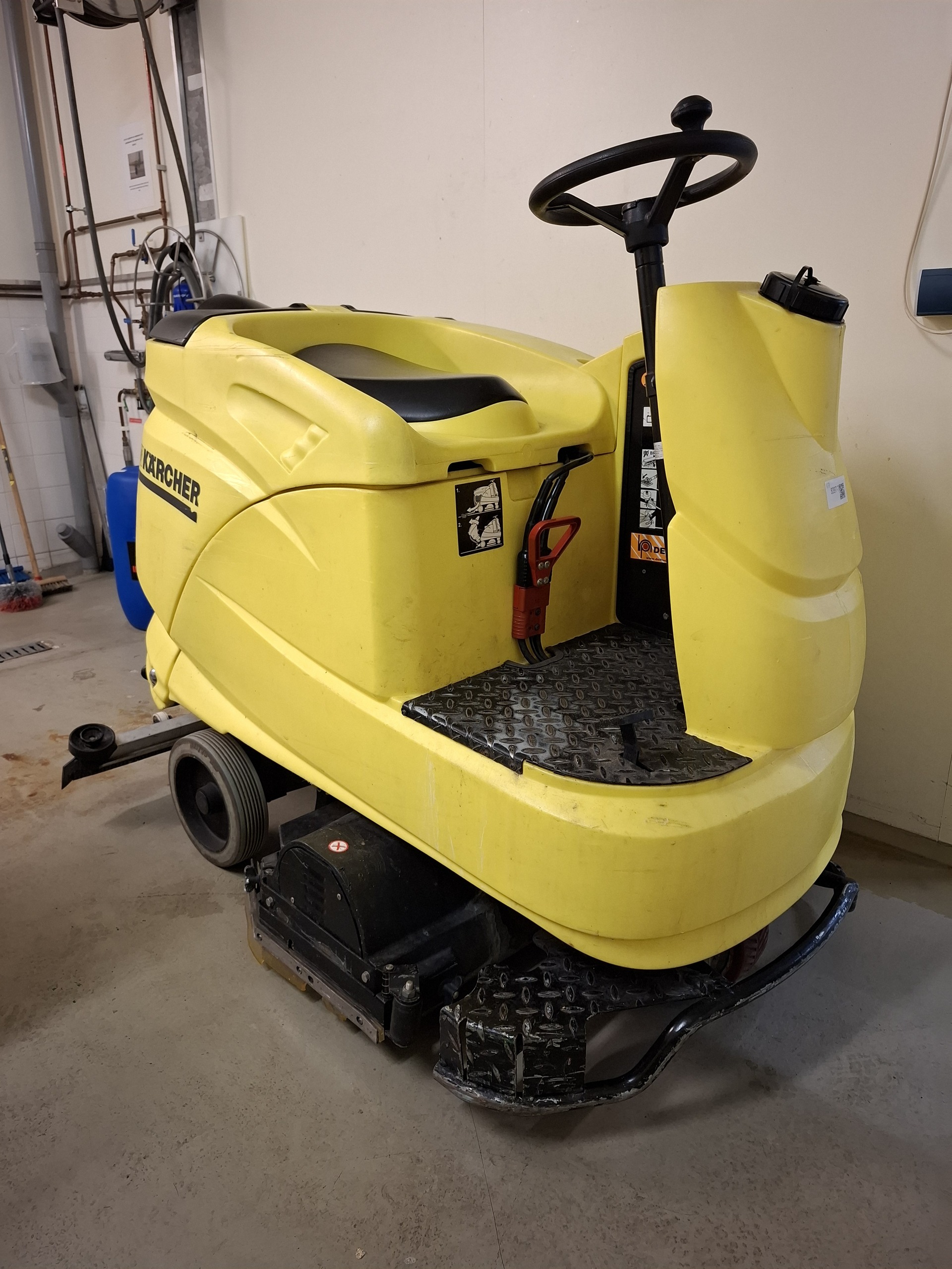 Zit-schrob-zuigmachine Karcher, BR90/140R