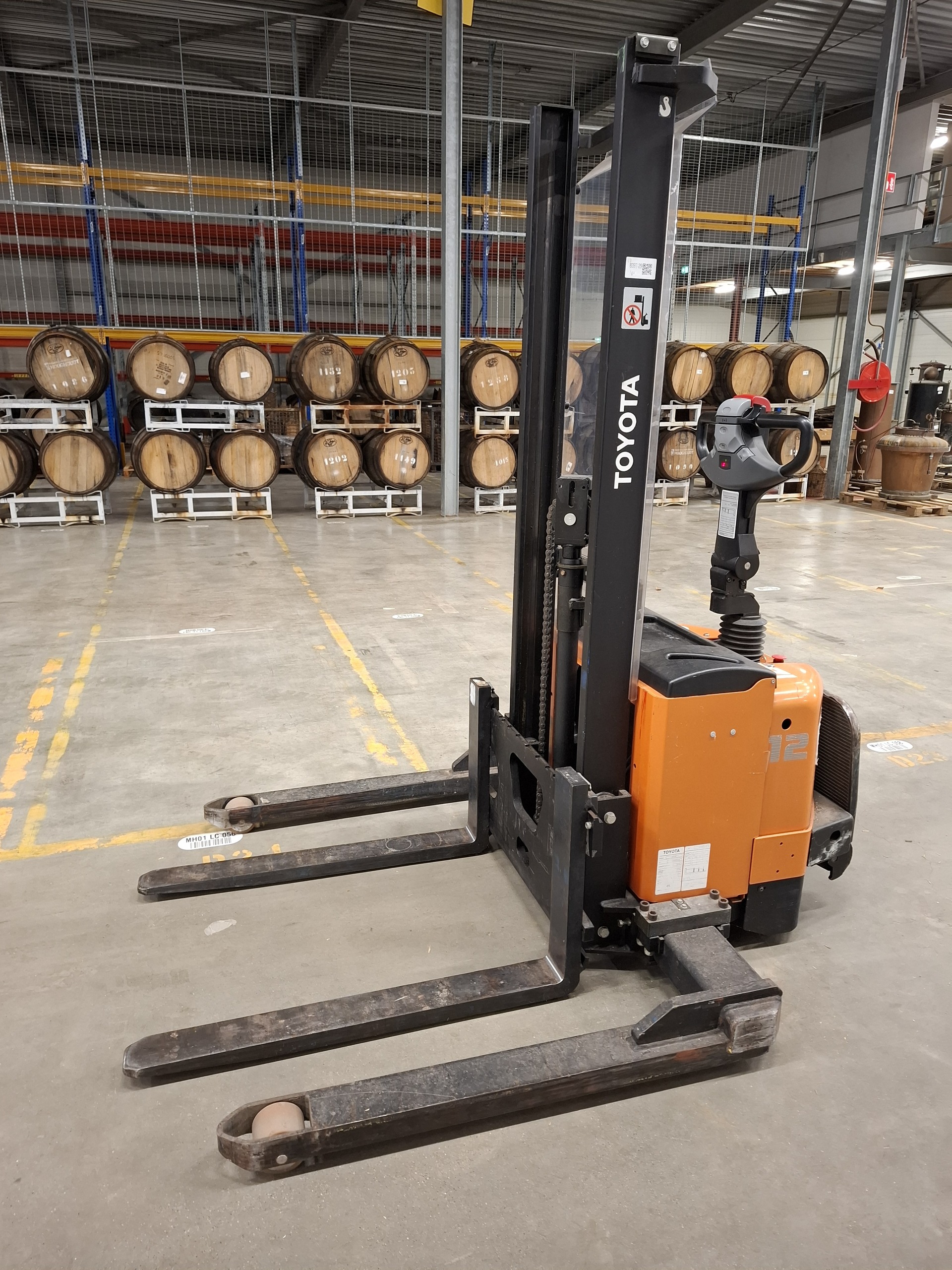 Elektrische hydraulische stapelaar Toyota, 7SM12S