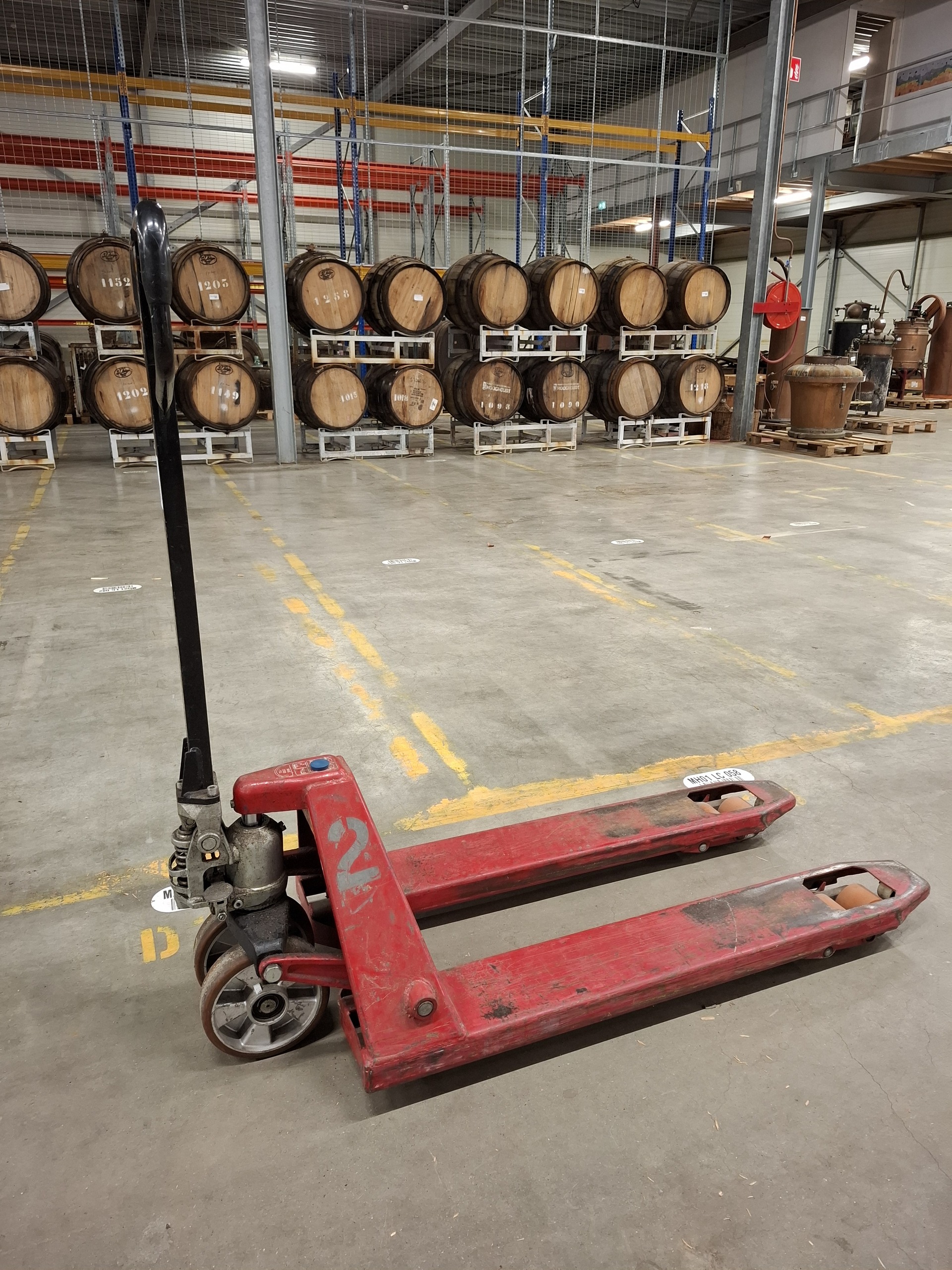 Palletwagen Corlido, Weldon Profi, bouwjaar 2005