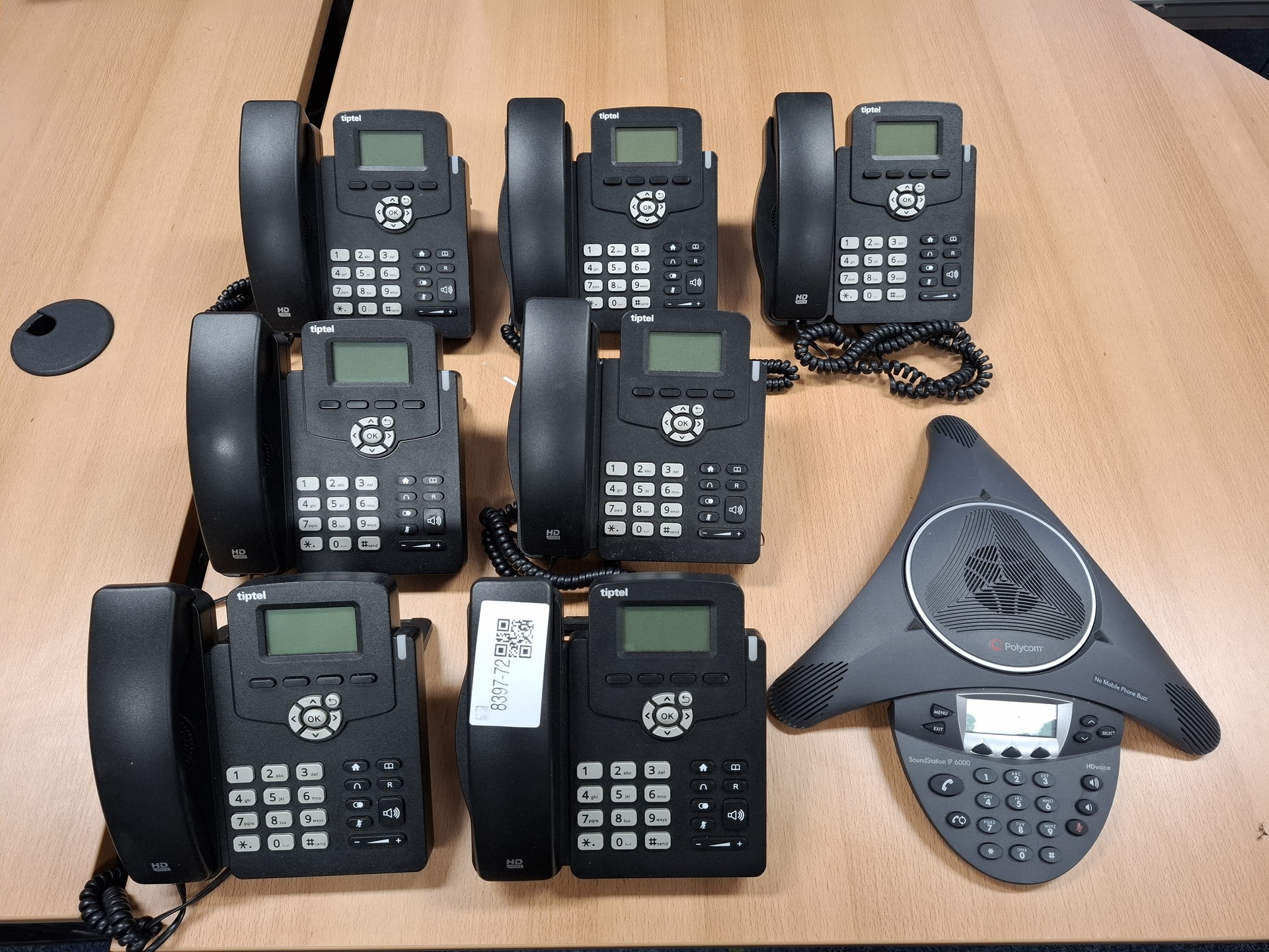 7x Telefoon Tiptel, 3210