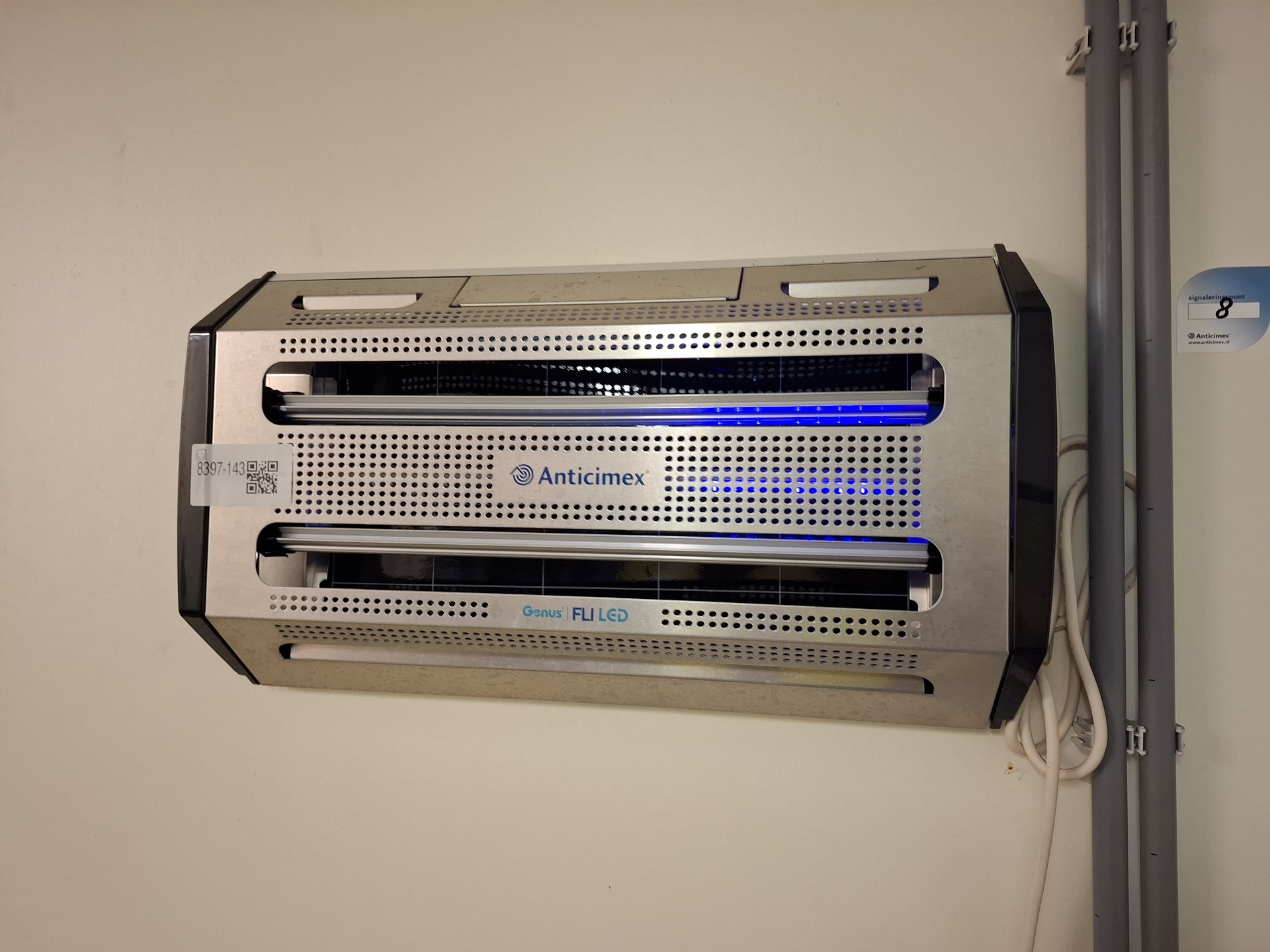 5x Vliegenlamp Genus, Anticimex FliLED