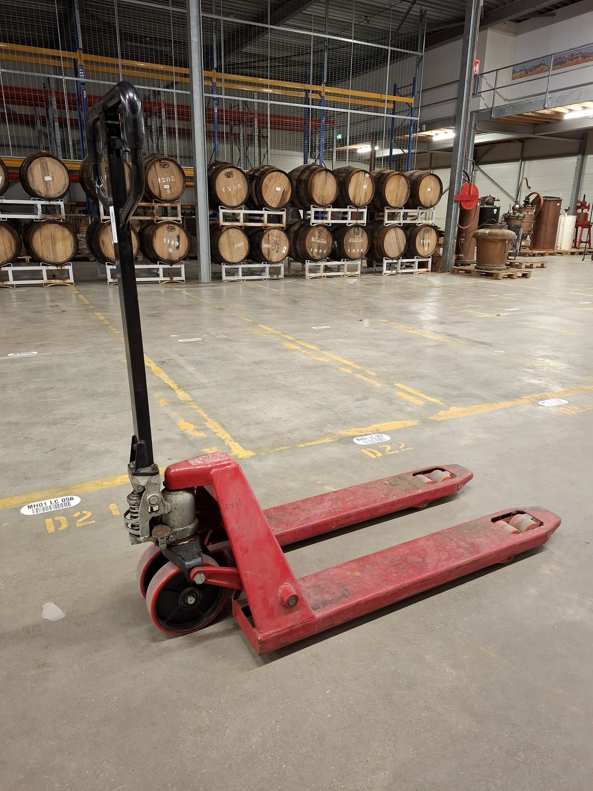 Palletwagen Corlido, Weldon Profi, bouwjaar 2005