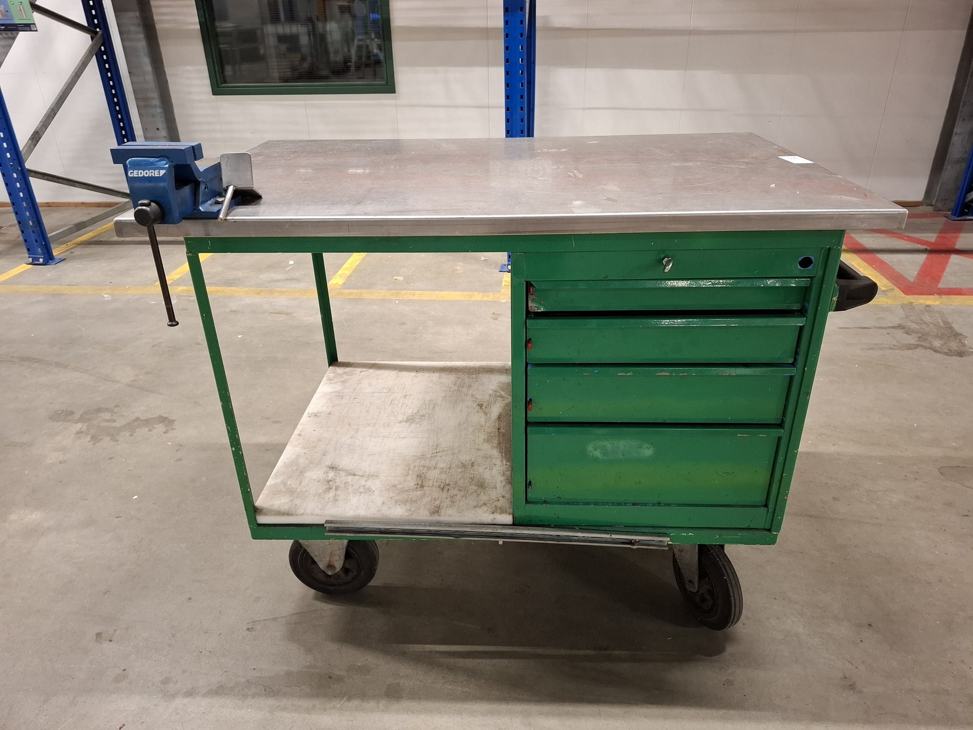 Gereedschapswagen/werkbank