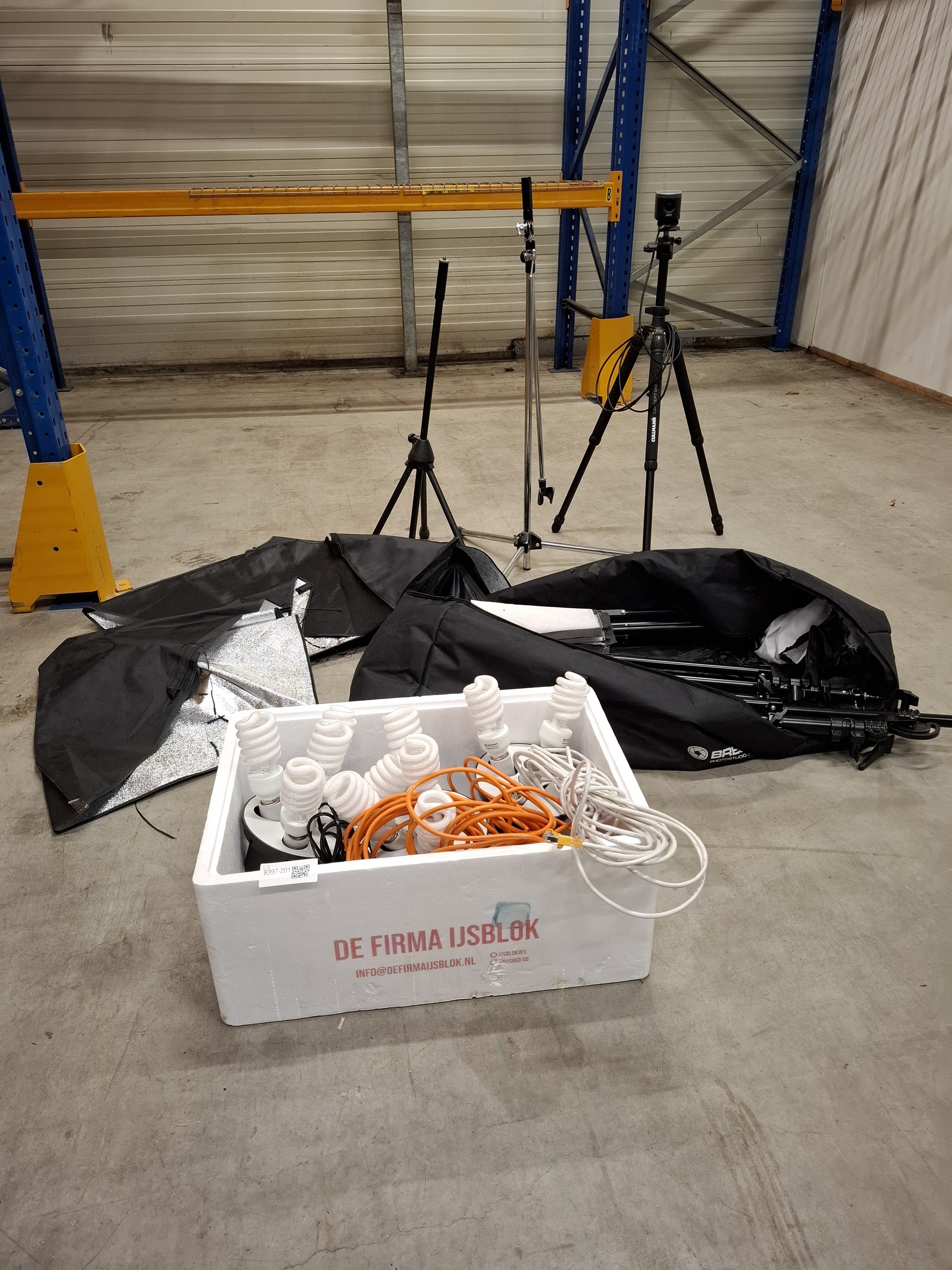 Toebehoren t.b.v. fotostudio o.a. Bresser, Kuhlmann