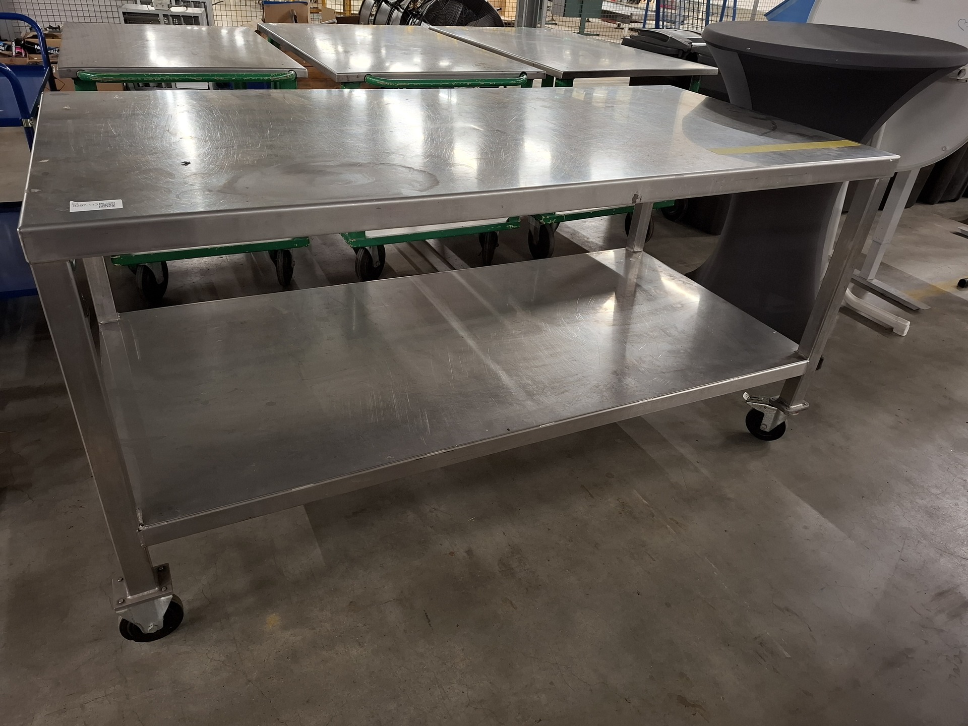 Verrijdbare werktafel