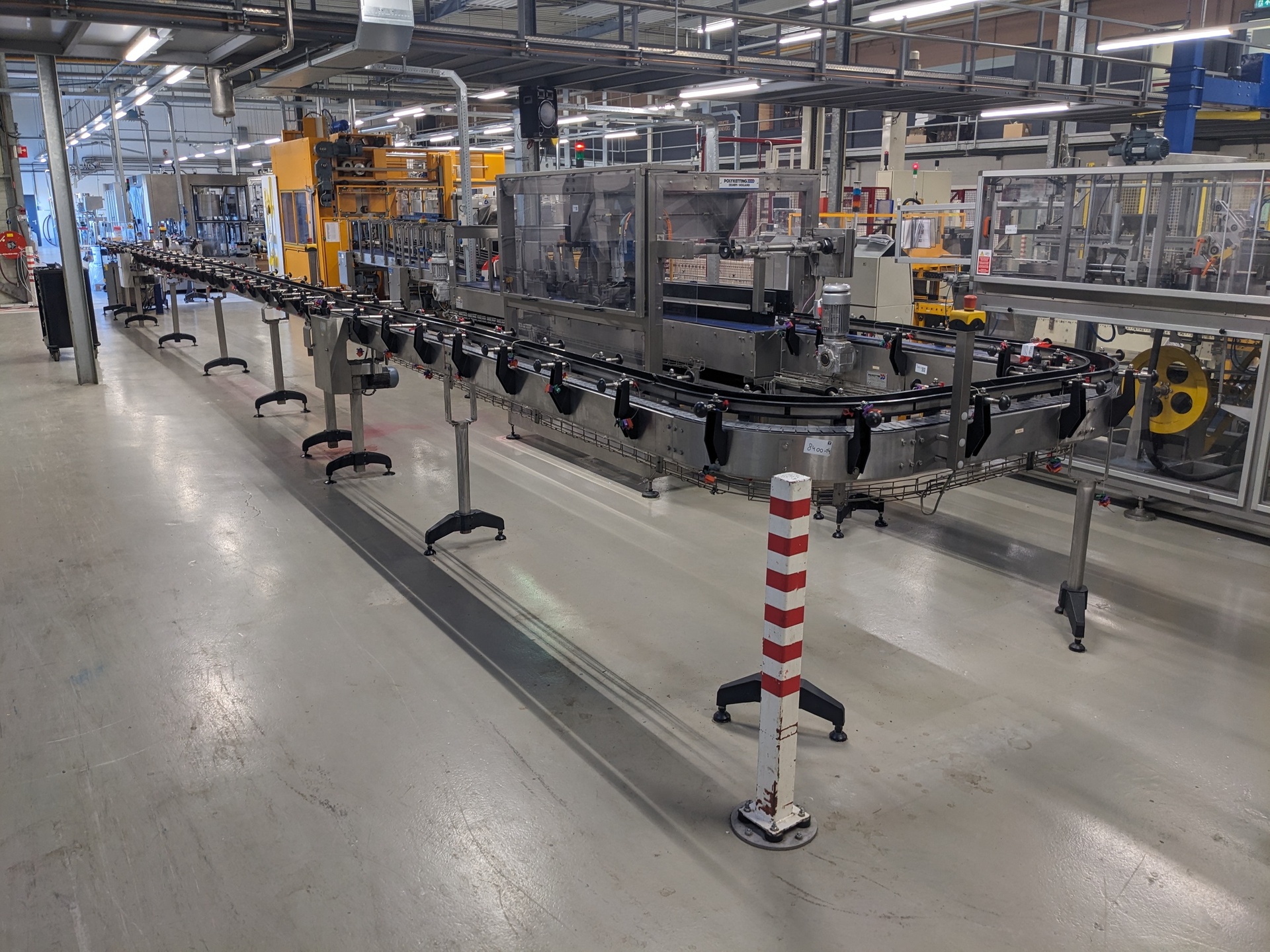 23 Meter flessen baan, Polyketting, MX820/880, zwart, 2009