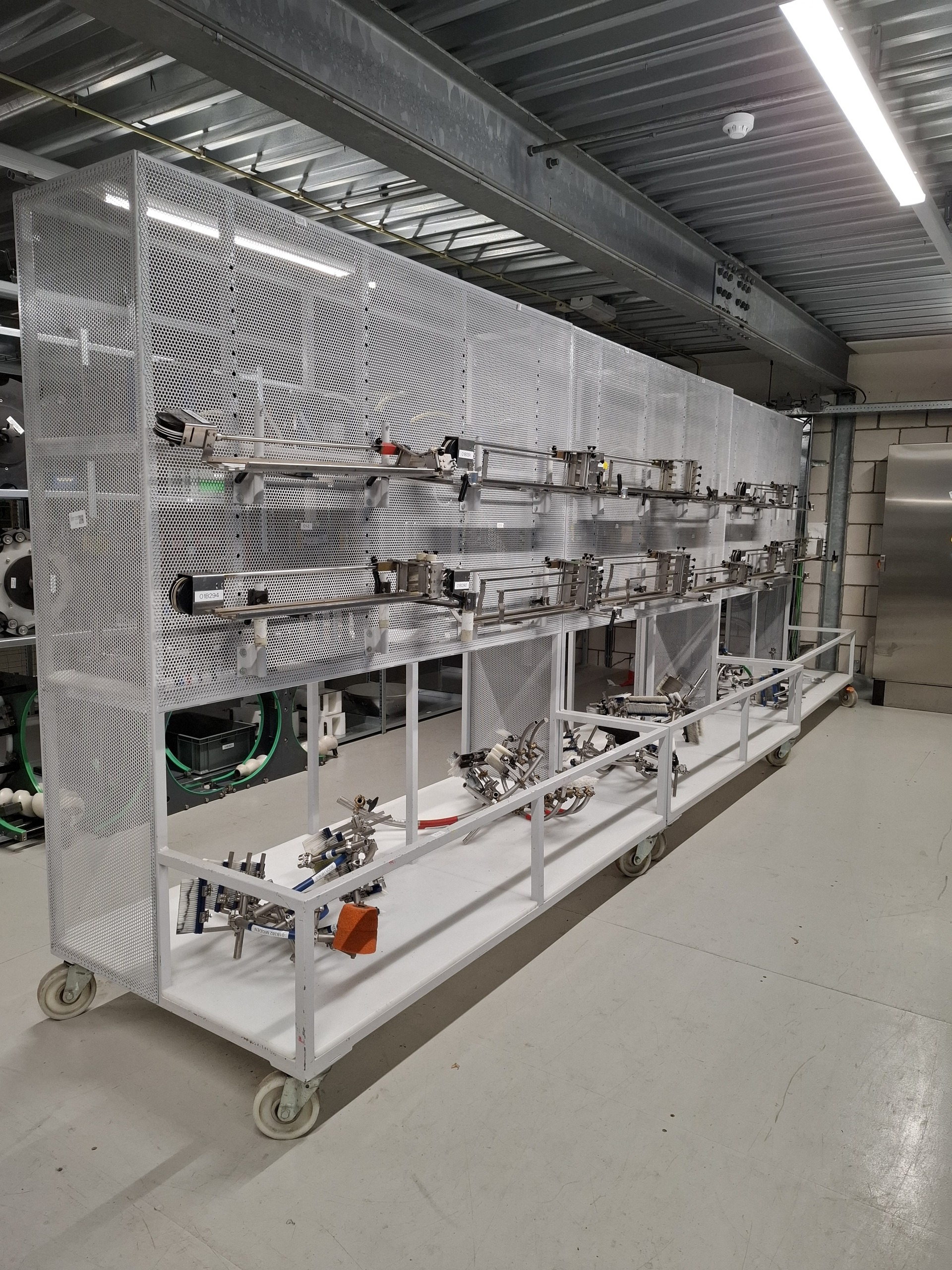 3x Mobiele magazijnstelling