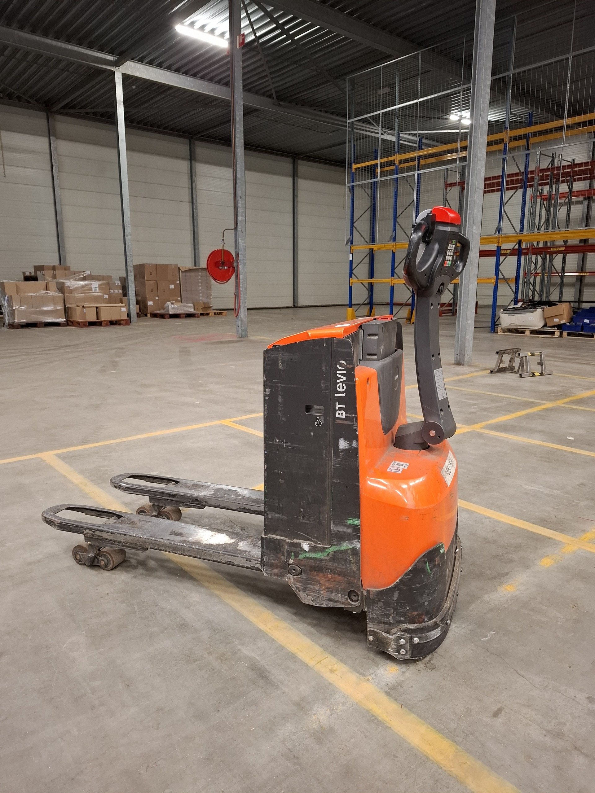 Elektrische palletwagen Toyota, LWE160, bouwjaar 2018