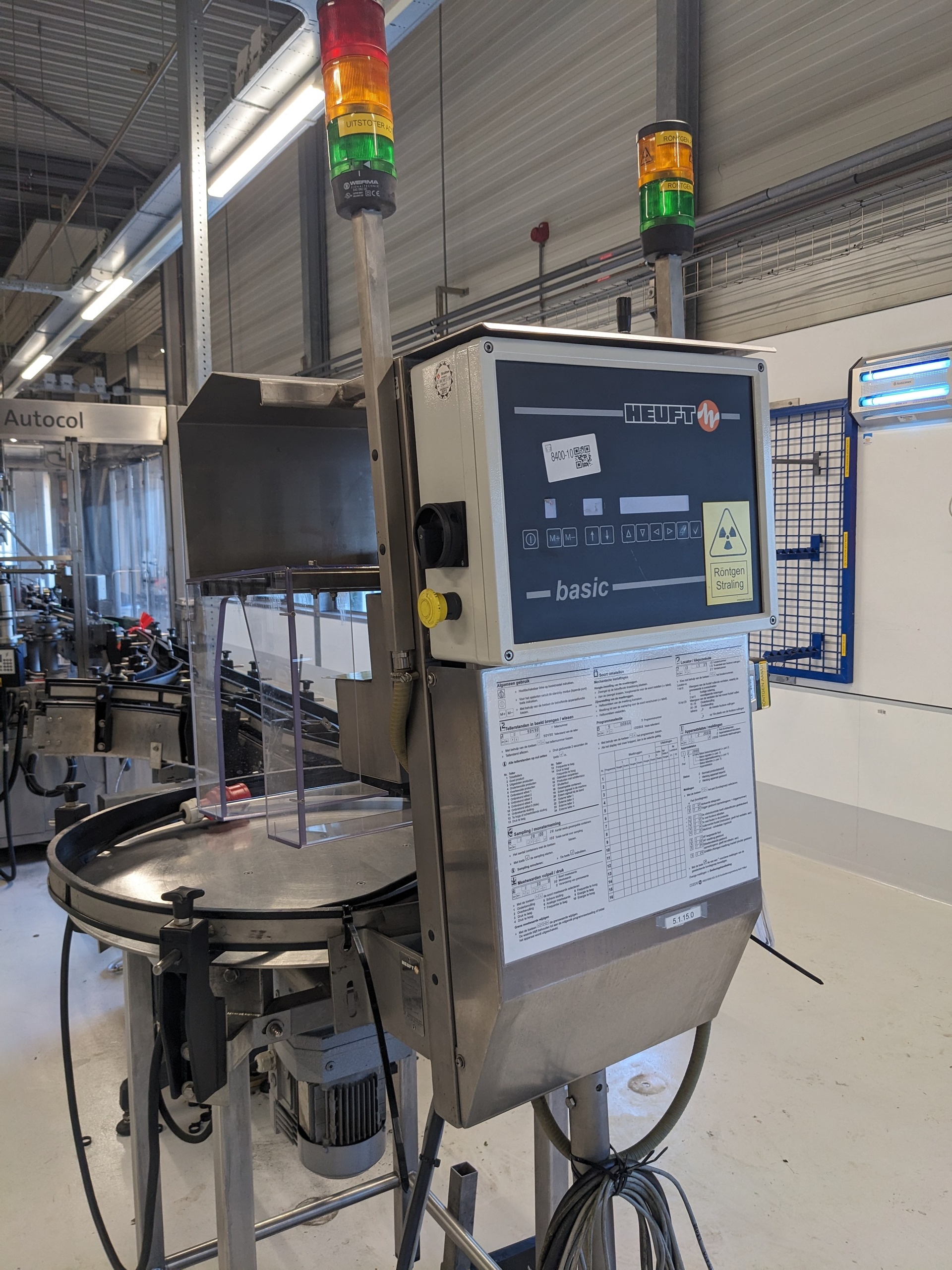 Niveau controle meetbrug, Heuft, Basic BA R20, 2007