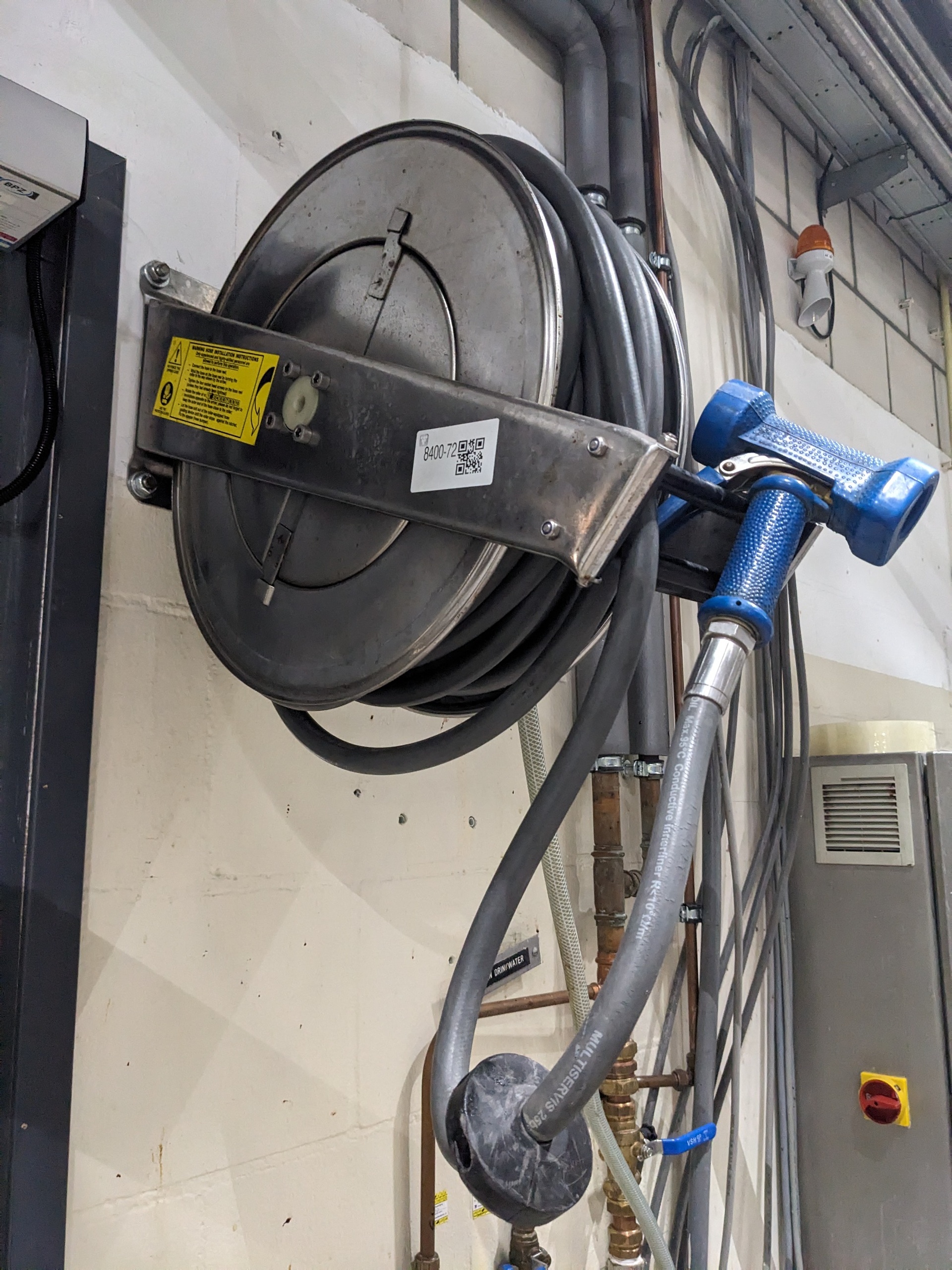 Waterslang haspel 15m, Ramex