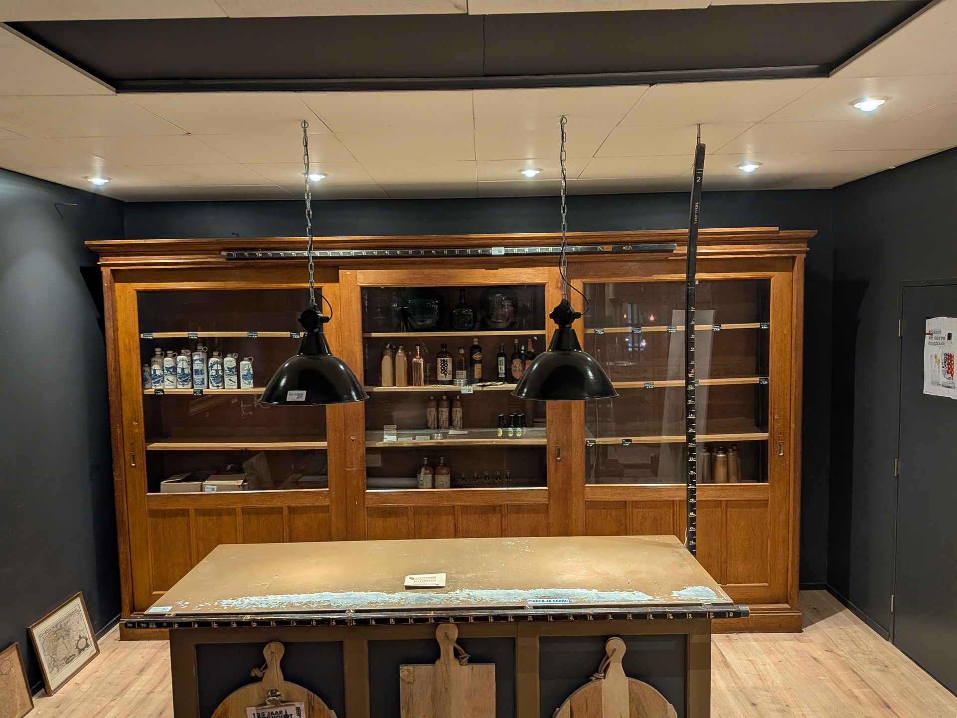 Nostalgische apothekerskast