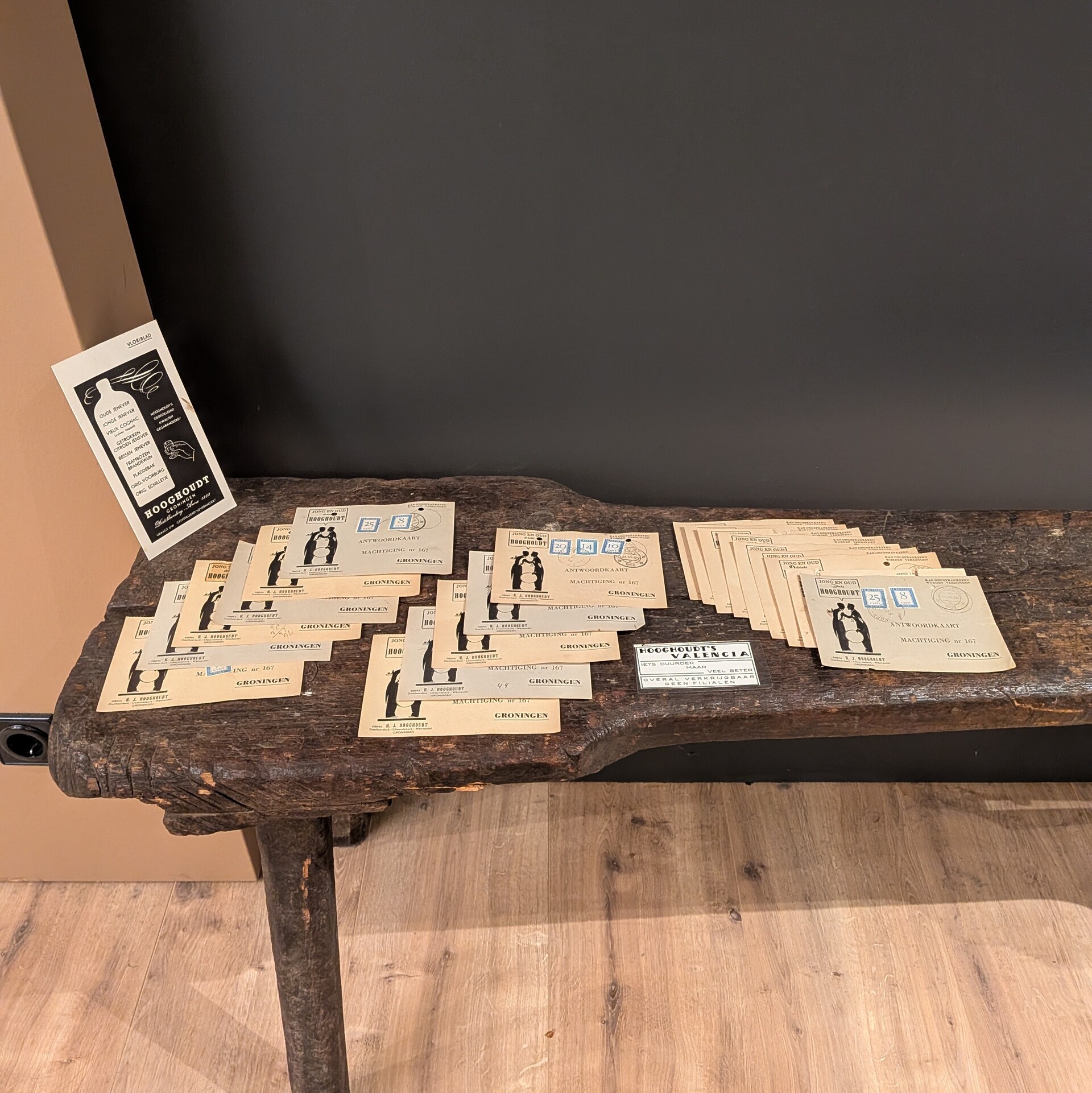 Diverse nostalgische bestelkaarten “Hooghoudt”