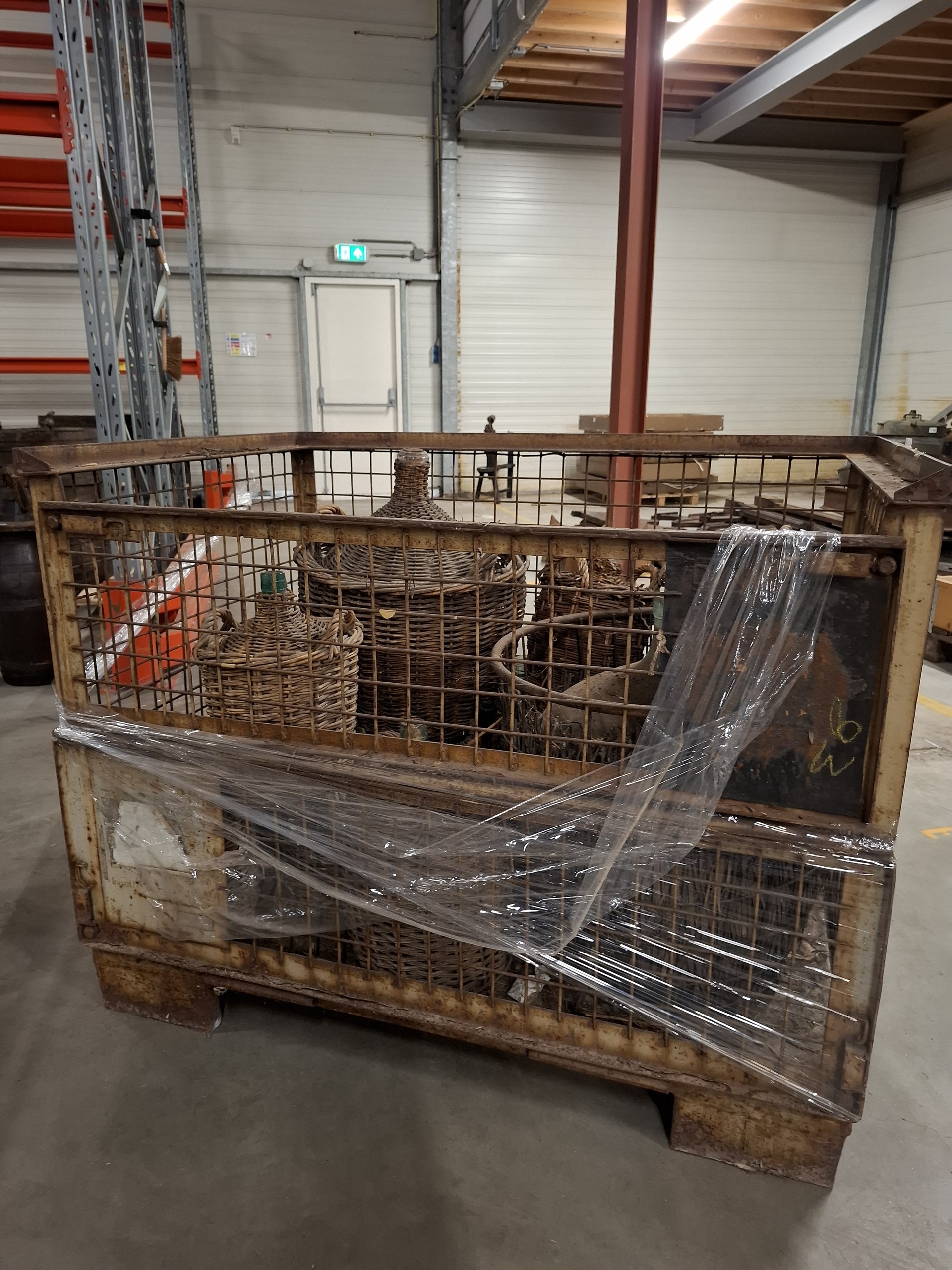 Ca. 14x Gevlochten fles