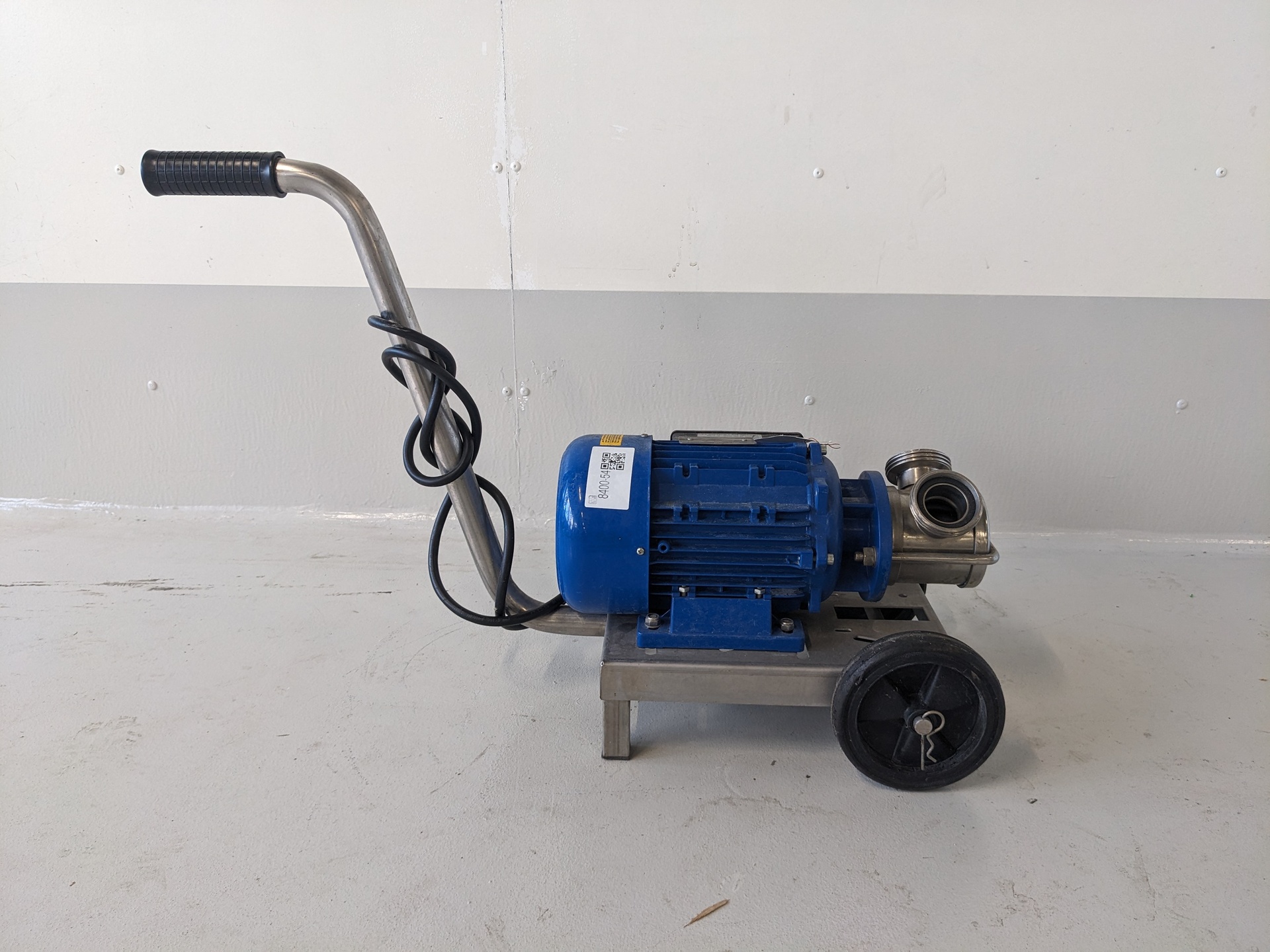 Lobben pomp kar, Liverani, Minor 40, blauw