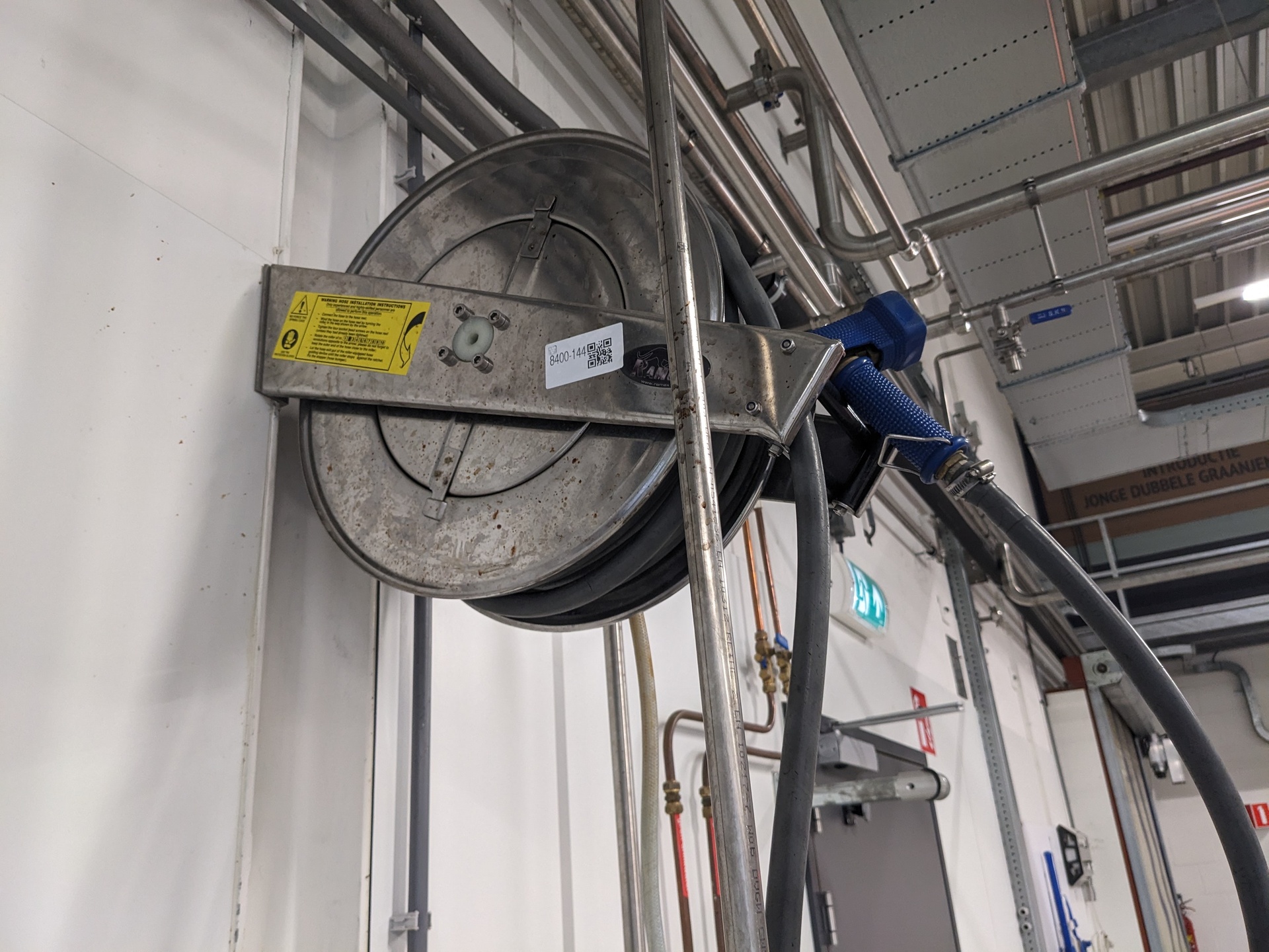 Waterslang haspel 15m, Ramex