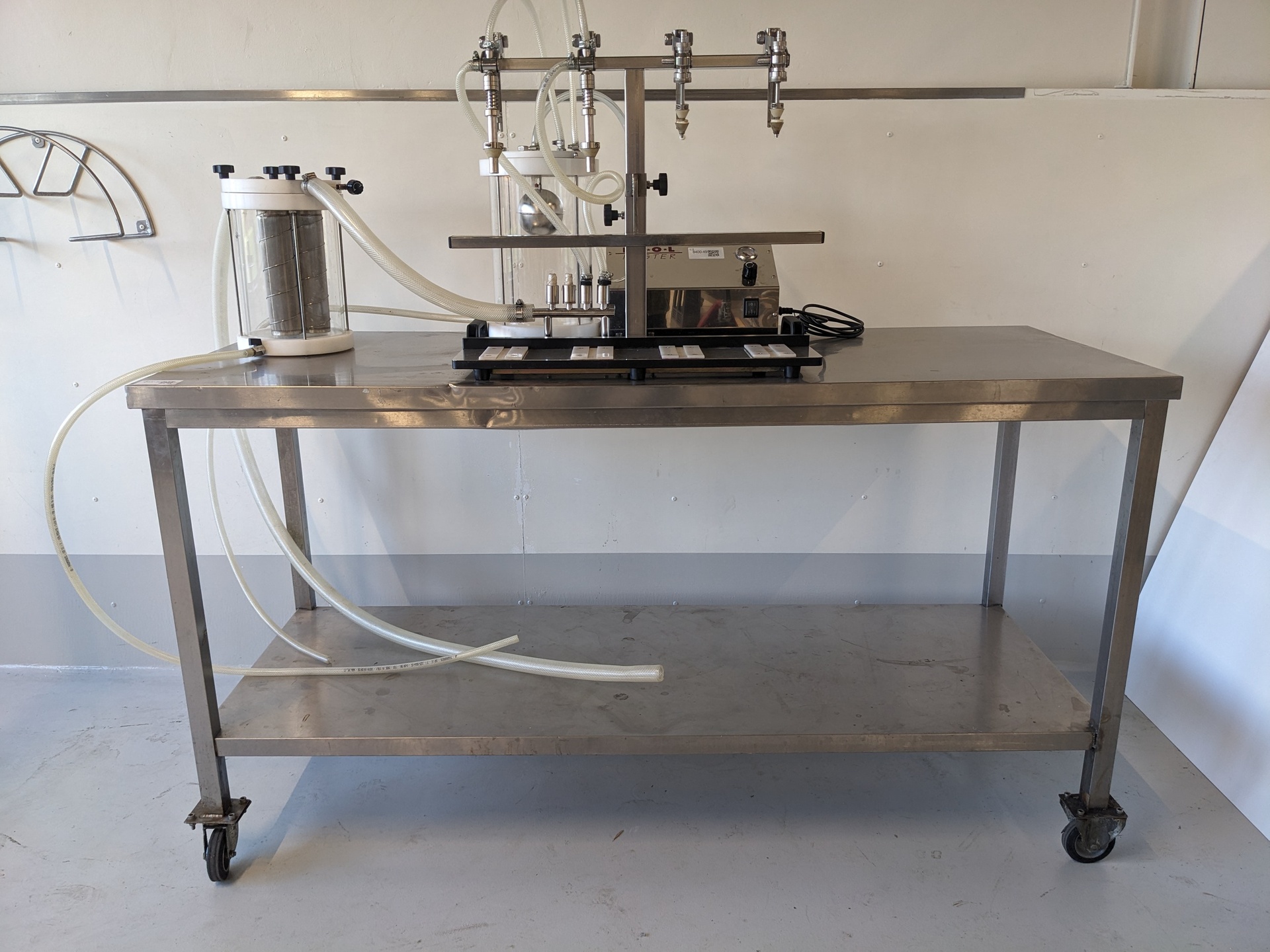 RVS verrijdbare tafel