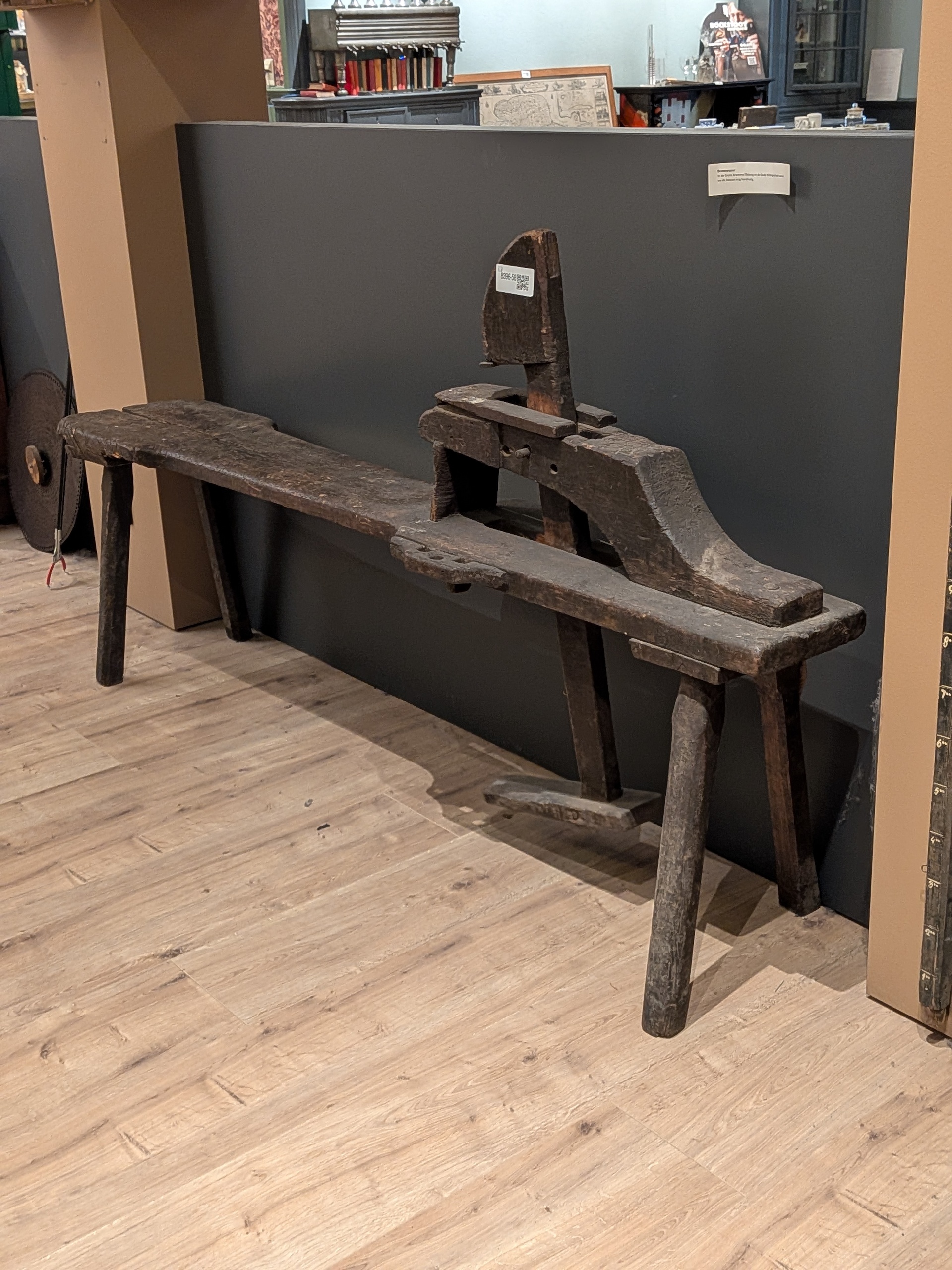 Antiek zeilmakersbankje