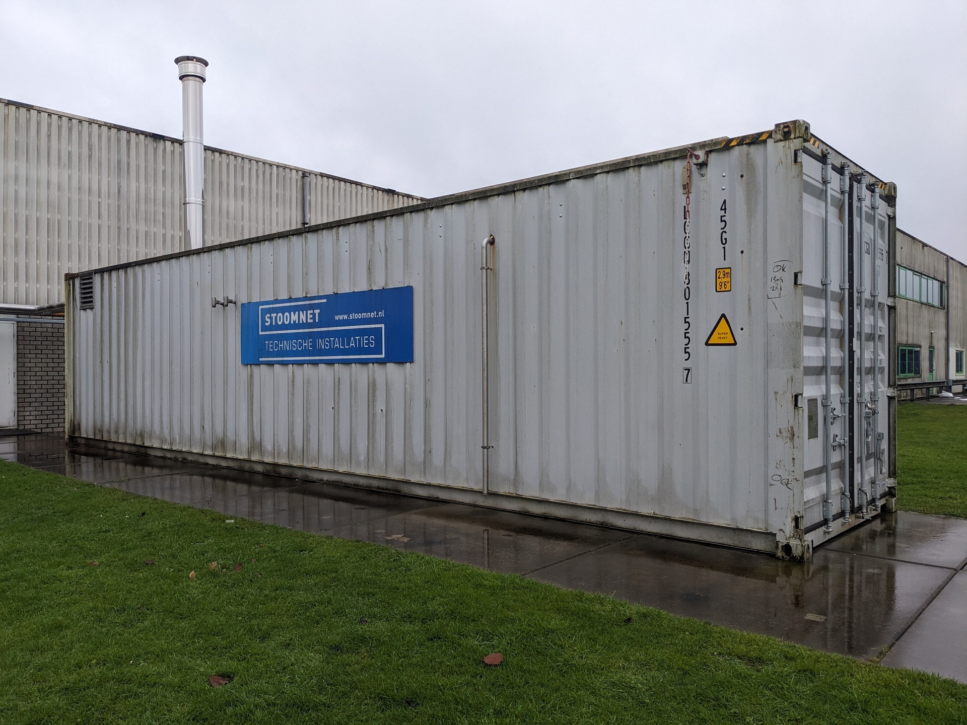 Stoom container 40ft, Standard Fasel, DH100x10 681kW, 2021