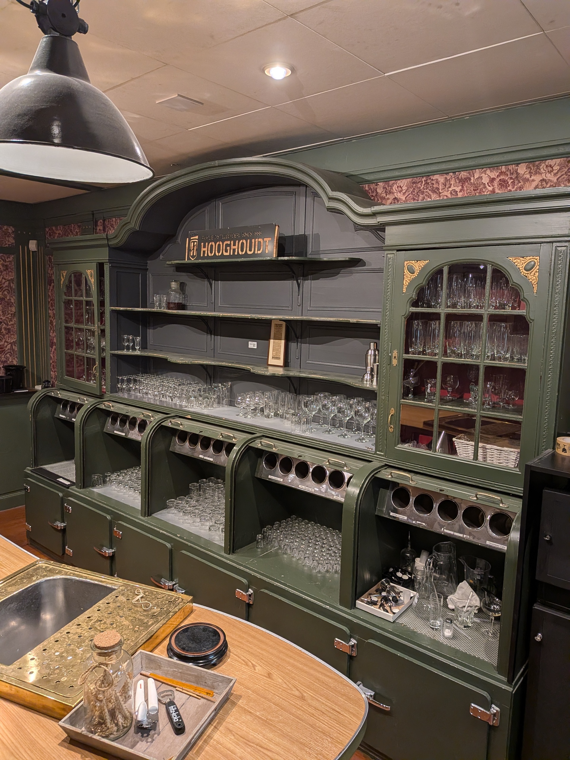 Assortiment horeca glaswerk, O.a. Hooghoudt