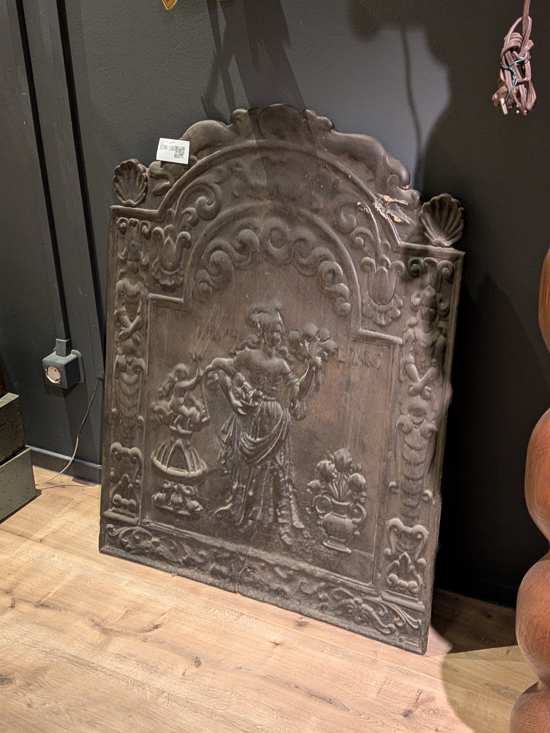 Gietijzeren haardplaat, 17e eeuw